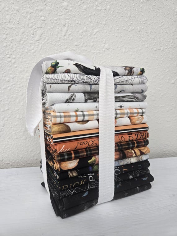 Happy Haunting...FQ Bundle...Leslie Trimbach...Windham Fabrics...16 prints
