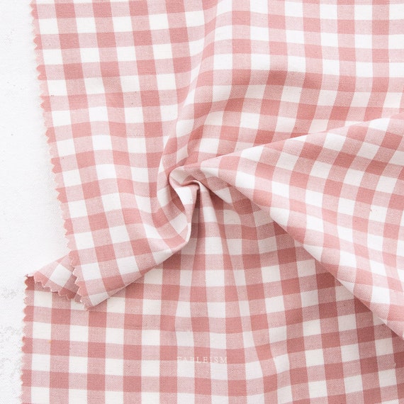 Camp Gingham...Rosa 3/8 inch...Fableism