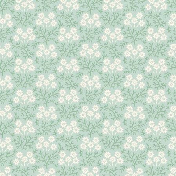 Birdsong Trailing Flowervine Light Green 10654M-G2 by Jera Brandvig of Quilting in the Rain for Maywood Studios