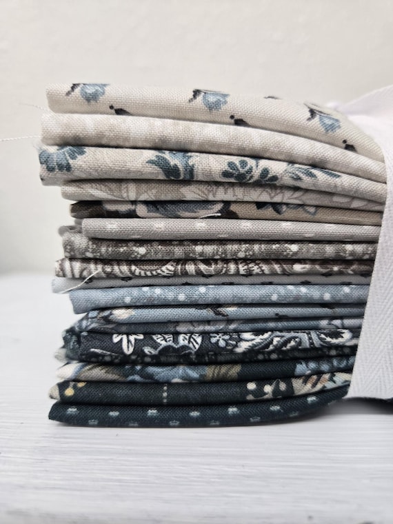 Moonwashed...HALF Yard Bundle...Kristina Trogdon...Marcus Fabrics...17 prints
