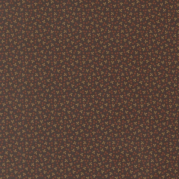 Miss Mollie 1850-1890...47568 17 Brown Black...Betsy Chutchian...Moda Fabrics