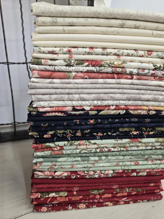 Ambiance...HALF Yard bundle...3 Sisters...Moda Fabrics...40 prints