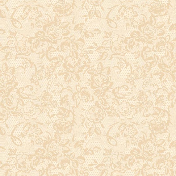 Rose & Violet's Bouquet des Fleurs...C17292-cream...designer Miss Rose Sister Violet...Riley Blake Designs