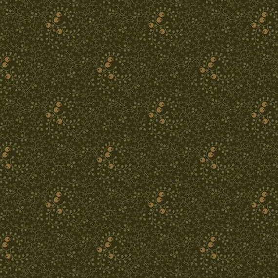 Pineberry Lane...R172001D-GREEN...Pam Buda...Marcus Fabrics