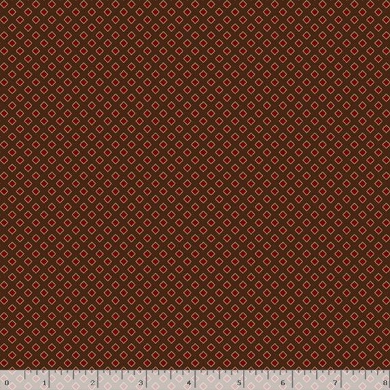 Redwood Cupboard R170429-BROWN by Pam Buda for Marcus Fabrics