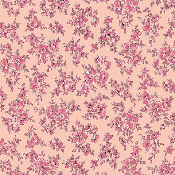 Precious Petites...C15831-CORAL...Gerri Robinson...Riley Blake Designs