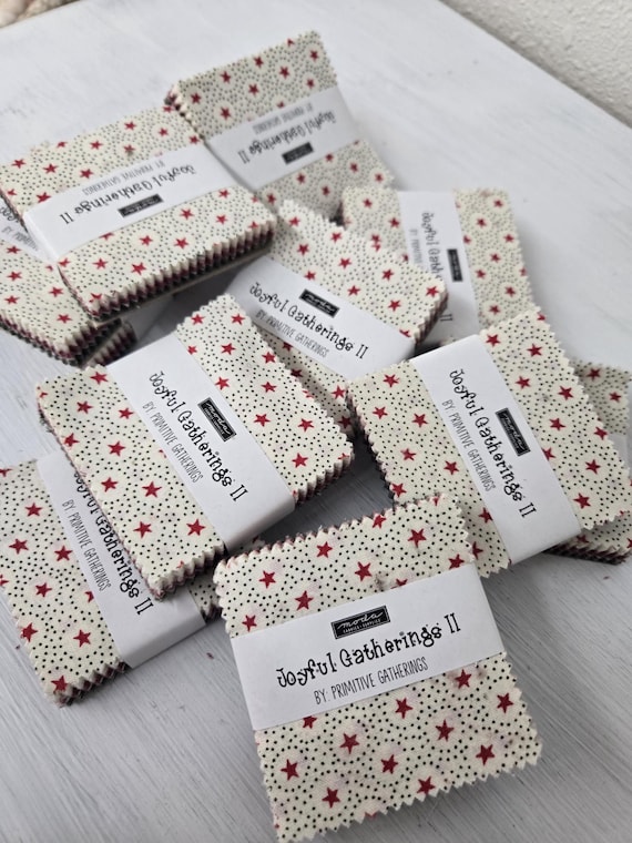 Joyful Gatherings II...mini charm pack...Primitive Gatherings...Moda Fabrics