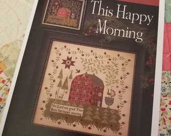 This Happy Morning by Plum Street Samplers...cross stitch pattern, Christmas cross stitch, winter cross stitch