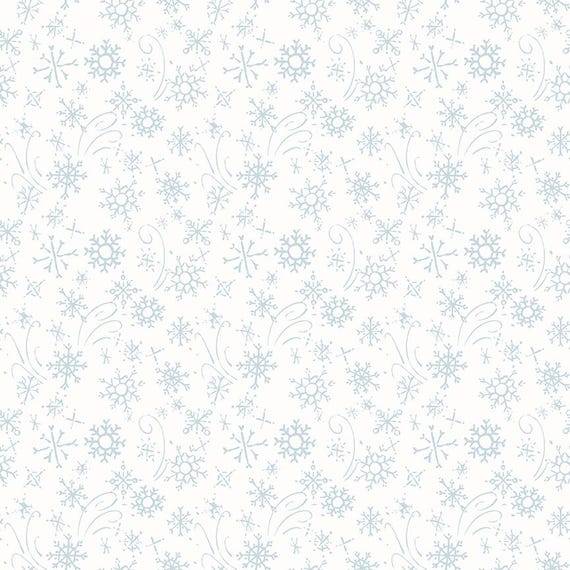 Santa's Tree Farm...C16454 SNOWY...Lisa Audit...Riley Blake Designs
