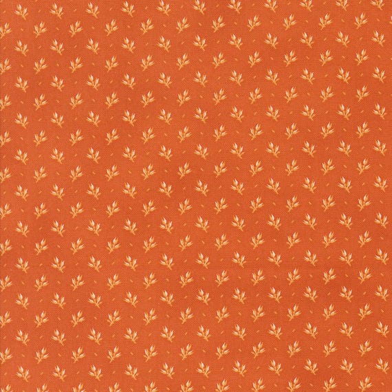 Pumpkin Spice Gatherings...Trumpet Vine 49292-18...Primitive Gatherings...Moda Fabrics