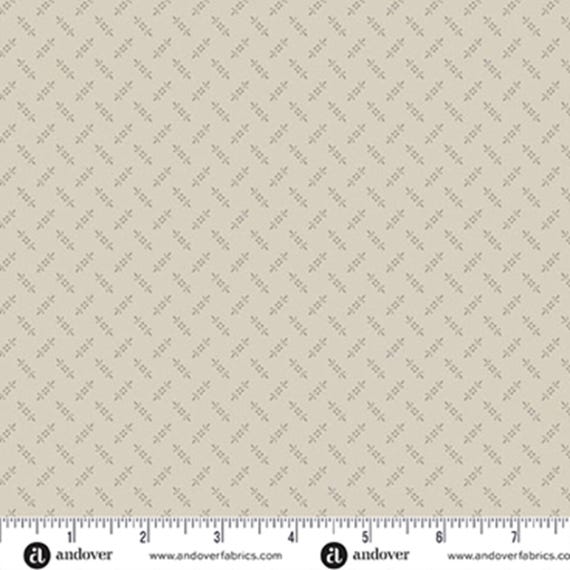 Wildflower Cottage...A-1597-C...Cloud...Fern Moss...Renee Nanneman...Andover Fabrics