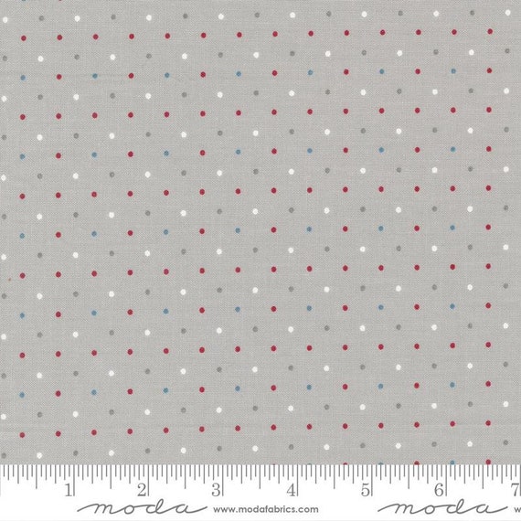 Old Glory Silver 5206 12 by Lella Boutique for Moda Fabrics...patriotic, Americana