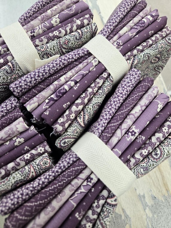 Goodnight Irene...Grape & Jam FQ Bundle...Betsy Chutchian...Moda Fabrics...7 prints