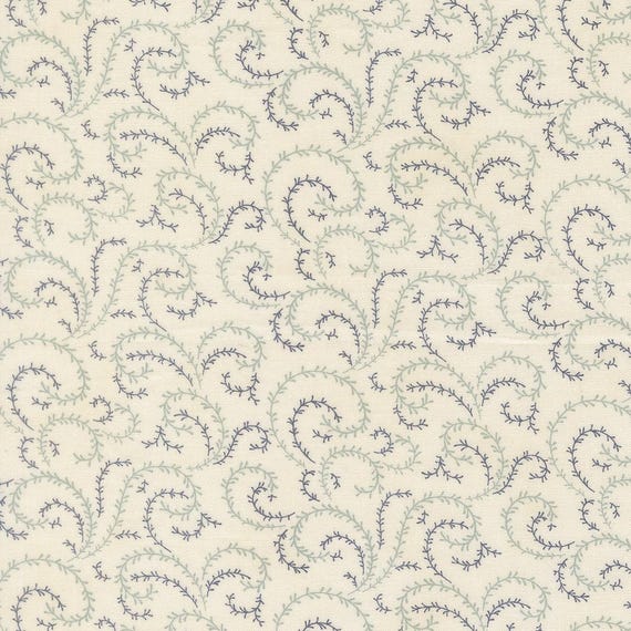 Breathtaking Blues...44407 11 Porcelain...3 Sisters...Moda Fabrics