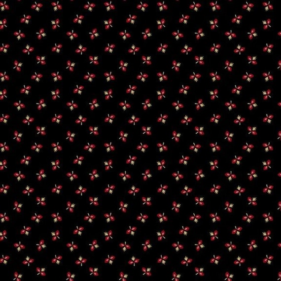 Prairie Dry Goods II...R171651D black...ditsy...Pam Buda...Marcus Fabrics