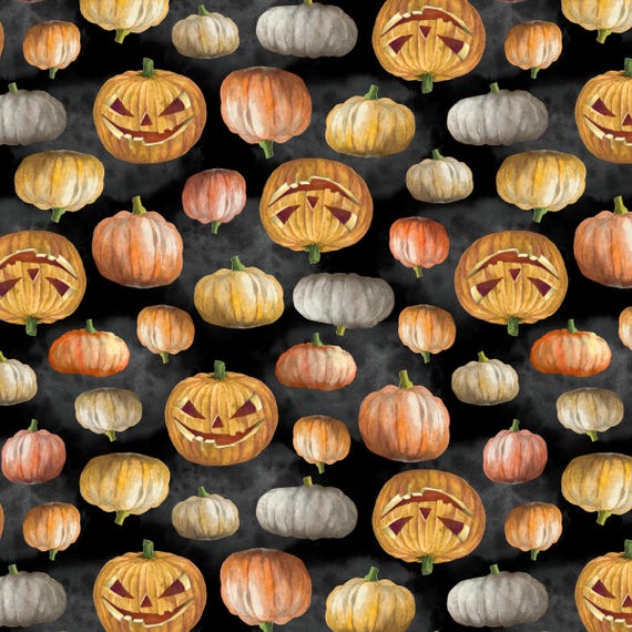 Happy Haunting...55180-1 Night...Leslie Trimbach...Windham Fabrics