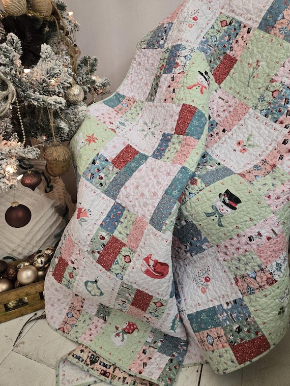 Winter Friends Quilt Kit...designer Mickey Zimmer/Sweetwater Cotton Shoppe...Christmas