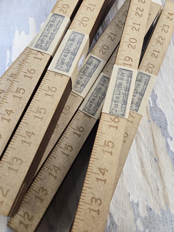 Just a Little Box...Ruler FRAME...10 x 10 inches...assembly required