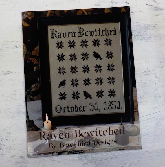 Raven Bewitched by Blackbird Designs...cross-stitch design