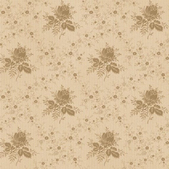 American Beauty, Trellis Rose Tan MAS10254-T by Robyn Pandolph Saxty...designed for Maywood Studio