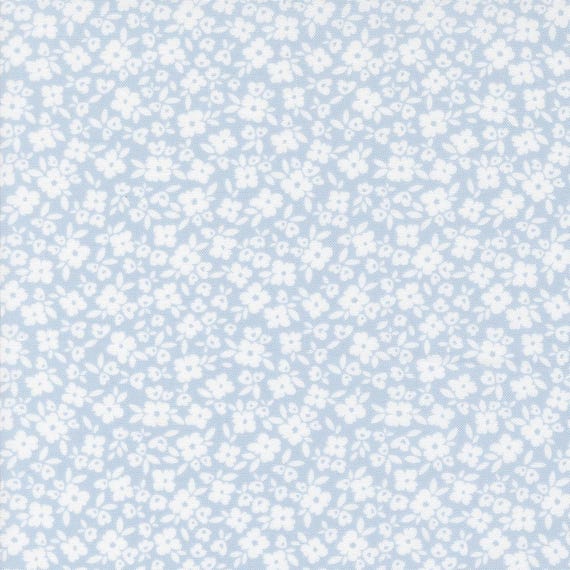 Cottage Charm...Powder Blue...31753 21...Heather Briggs of My Sew Quilty Life...Moda Fabrics