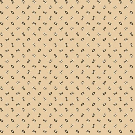 Curated Cottons Mistletoe R310734D-BEIGE by Sheryl Johnson for Marcus Fabrics