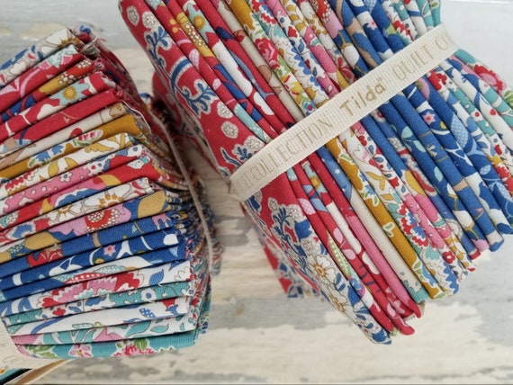 Jubilee fat 8th bundle...a Tilda Collection designed by Tone Finnanger...20 fat 8ths