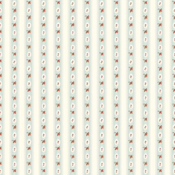 Charlotte...Y4615-101 Turquoise...Ribbon Stripe...Clothworks