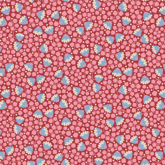 Wallflower...Bellflower Pink...a Tilda Collection...Tone Finnanger