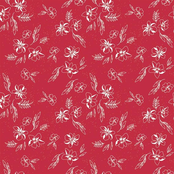 Berry Market...C15743-RED...Beverly McCullough...Riley Blake Designs