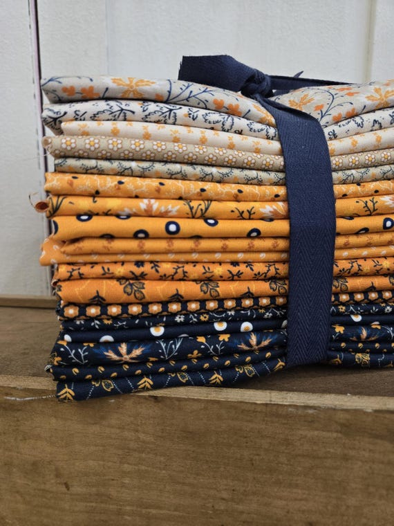 Circa: Sharp Cheddar...HALF Yard Bundle...Whistler Studios...Windham Fabrics...18 prints