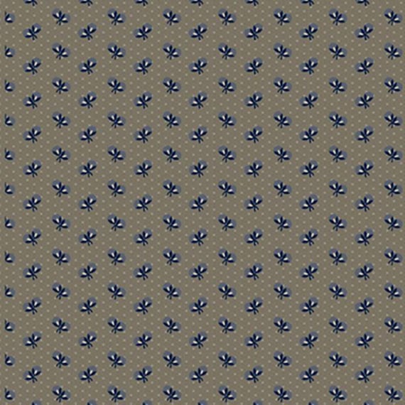 Stone Cottage...R171593D gray...chimney stones...Pam Buda...Marcus Fabrics