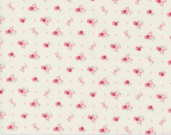 My Summer House Cream 3045 11 designed by Bunny Hill Designs for Moda Fabrics