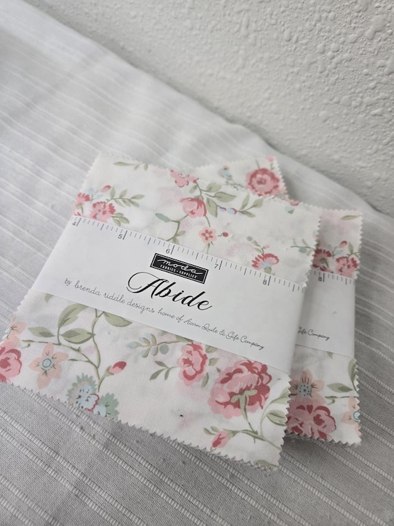 Abide...Charm Pack...Brenda Riddle of Acorn Quilt Company...Moda Fabrics...42--5 inch squares