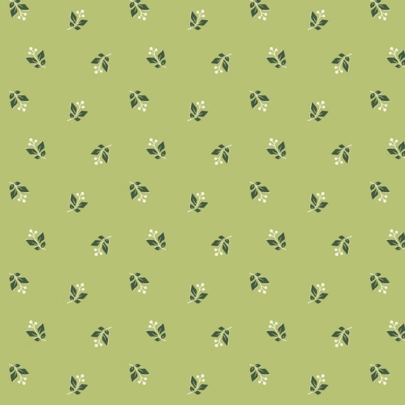 Woof And Warp...Berries...R311131D-LIME...Sheryl Johnson...Marcus Fabrics
