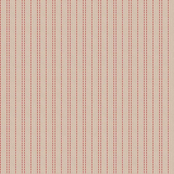 Creating Memories...Winter Reds and Greens...Woven Seamstripe Red TIL160083-V15...Tone Finnanger
