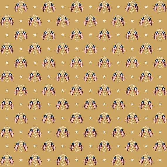 Independence...C17333-GOLD...Riley Blake Designs