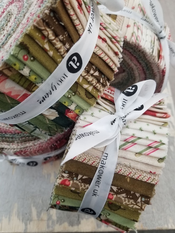Joy...2 1/2 inch strip roll...Double Scoop...Edyta Sitar of Laundry Basket Quilts...Andover