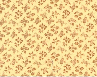 Dinah's Delight 1830-1850 Butter 31677 12 designed by Betsy Chutchian for Moda Fabrics