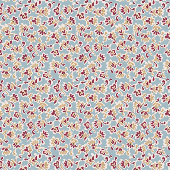 Forget-Me-Not Rose...DV6818...Emma Newman of Gathering Thread...Devonstone Collection