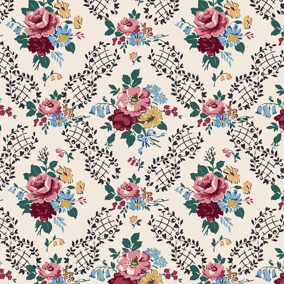 Forget-Me-Not Rose...DV6811...Emma Newman of Gathering Thread...Devonstone Collection