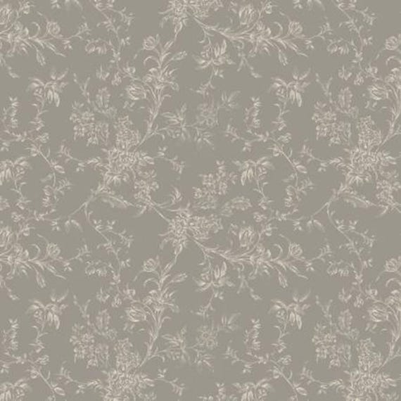 Rosalind Grey...50250203-01...Grey...Floral Sketch...Andrea Jasid Grassi...Camelot Fabrics