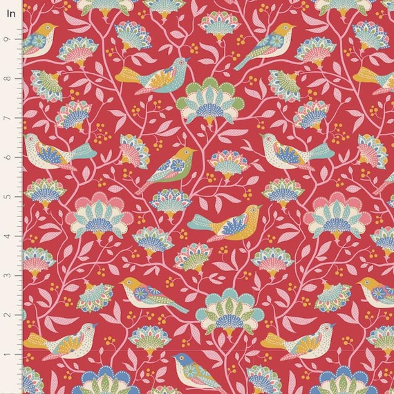 Jubilee- Bird Tree Red...a Tilda Collection designed by Tone Finnanger