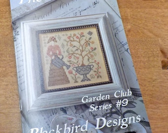 The Gardener, Garden Club Series #9, by Blackbird Designs...cross-stitch design