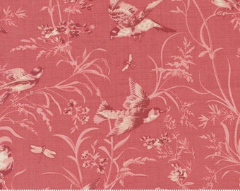 Antoinette Faded Red 13950 16 by French General for Moda Fabrics