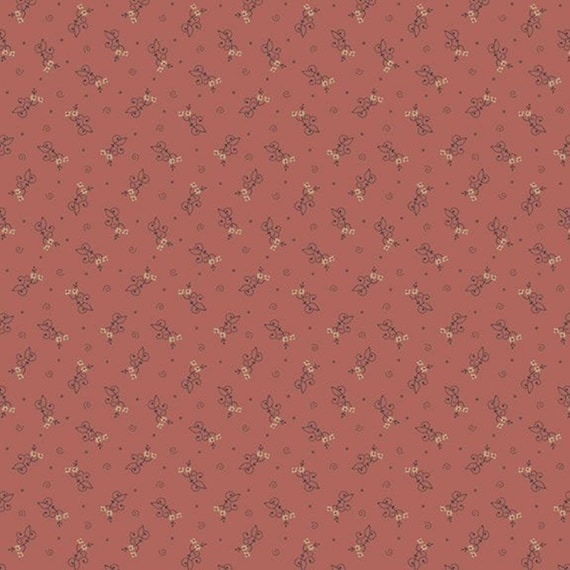 Prairie Dry Goods II...R171650D pink...flower whimsy...Pam Buda...Marcus Fabrics