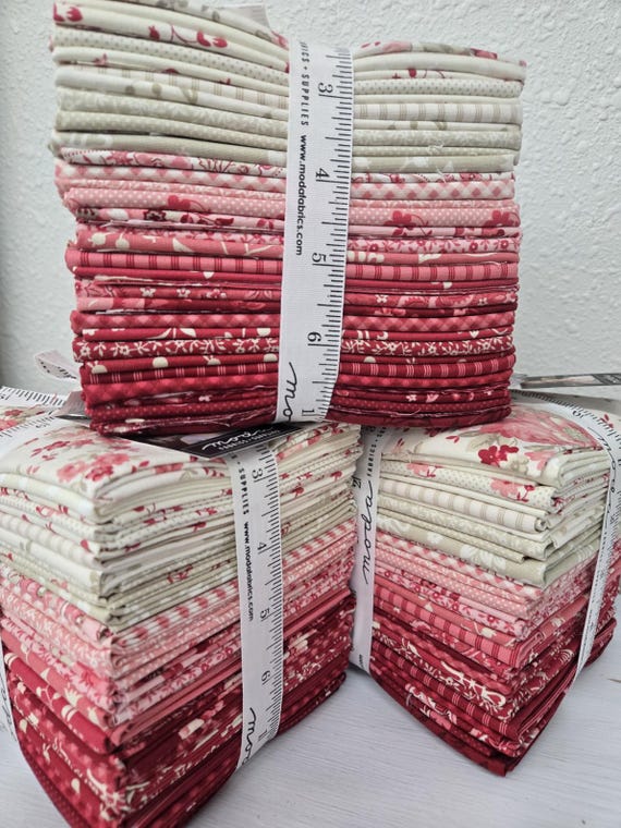 Petals and Polka Dots...FQ Bundle...Bunny Hill Designs...Moda Fabrics...30 prints