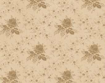 American Beauty, Trellis Rose Tan MAS10254-T by Robyn Pandolph Saxty...designed for Maywood Studio