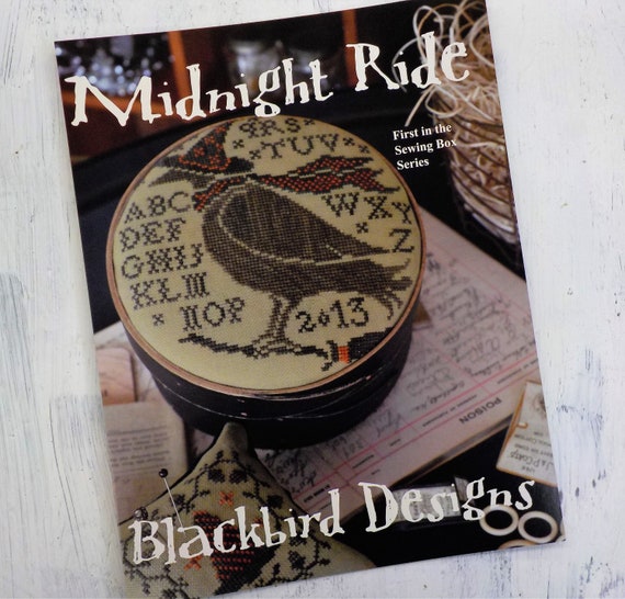 Midnight Ride, First in the Sewing Box Series by Blackbird Designs...cross-stitch design