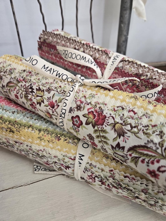 French Market...10 inch...designer Jera Brandvig/Quilting in the Rain...Maywood Studios...42 squares